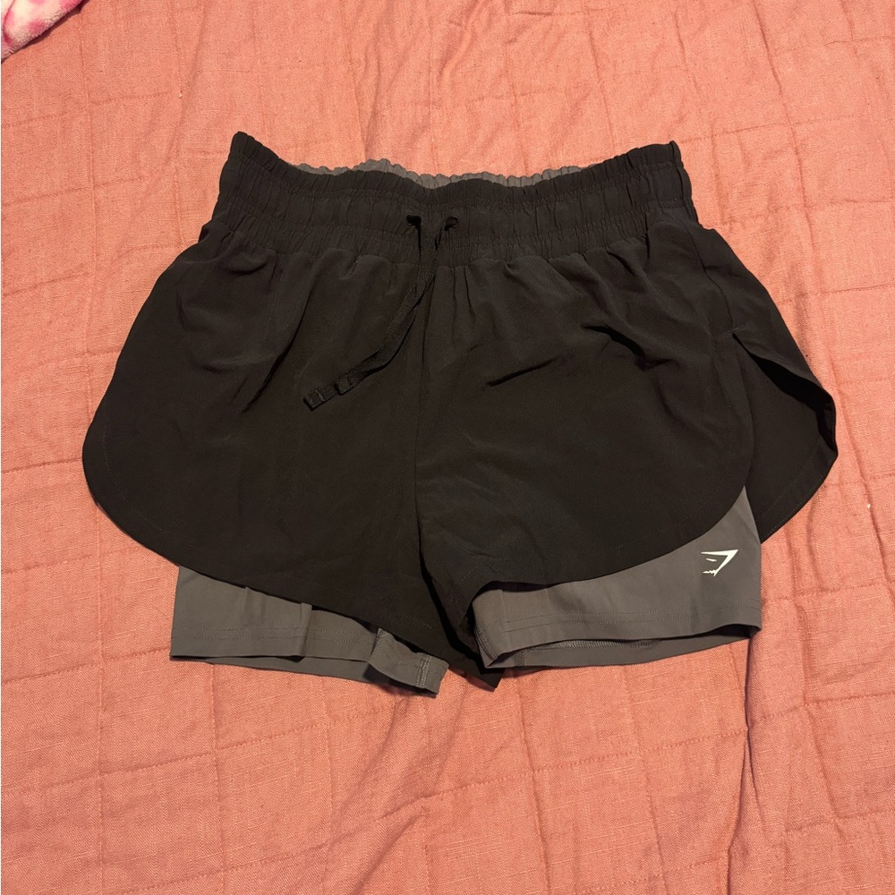 Gymshark running 2 in 1 shorts